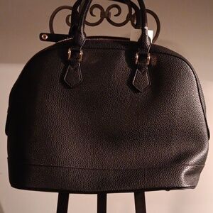 Black Vegan shoulder bag.  NWT